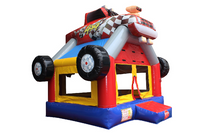 Monster truck bouncy castle (13x13x13)