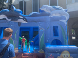 Ocean Bouncy Castle & Slide (17' x 15' x 13') All Day Rental