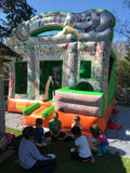 Zoo Bouncy Castle & Slide (13' x 13' x 13') All Day Rental
