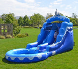 #2 Wet Dolphin Water Slide (22X15X10)