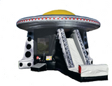 UFO Bouncy Castle & Slide (37' x 26' x 18') All Day Rental