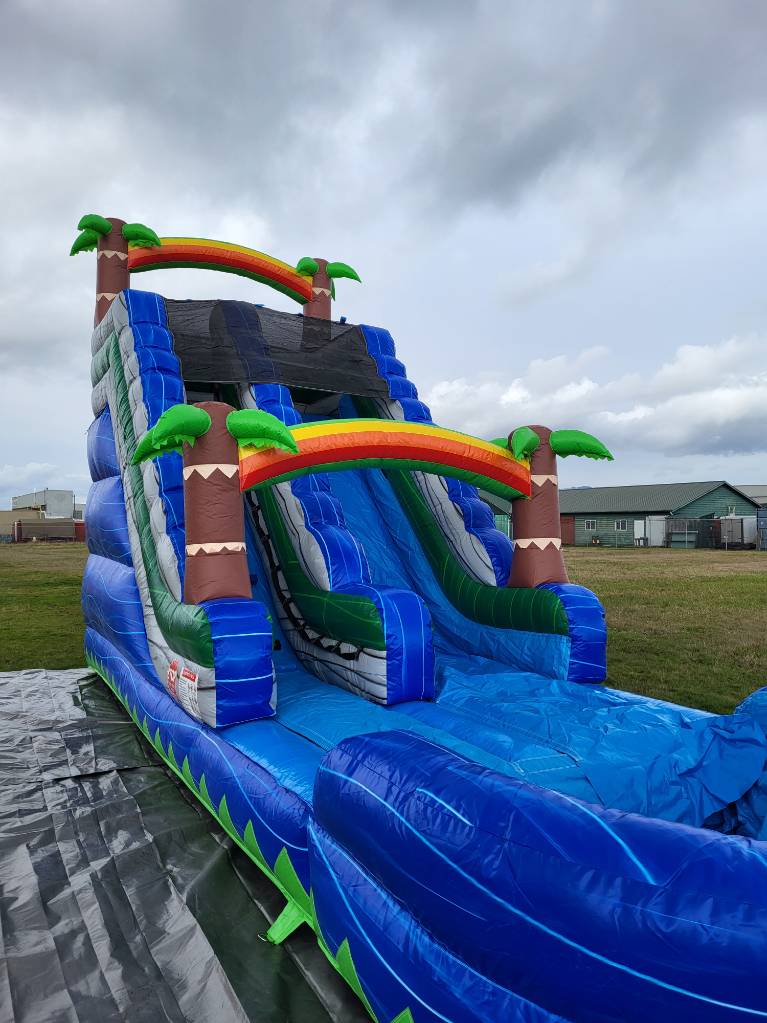 Enchanted Tropical Water Slide(20x20x15)