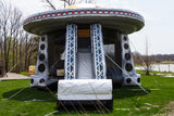 UFO Bouncy Castle & Slide (37' x 26' x 18') All Day Rental