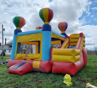 Balloon bouncy castle and slide (28x20x20)