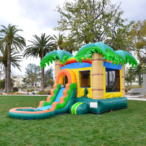 Tropical Breeze Bounce House and Slide (18X12X18)