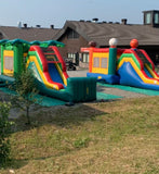 Sports Combo Bouncy Castle and Slide