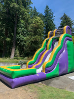 Purple water slide for sale (25x30x30)