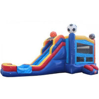 Sports Combo Bouncy Castle and Slide