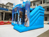 Frozen Bouncy Castle & Slide (16' x 16' x 13') All Day Rental