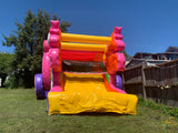Unicorn Princess Carriage Bouncy Castle and Slide (12' x 12' x 20')