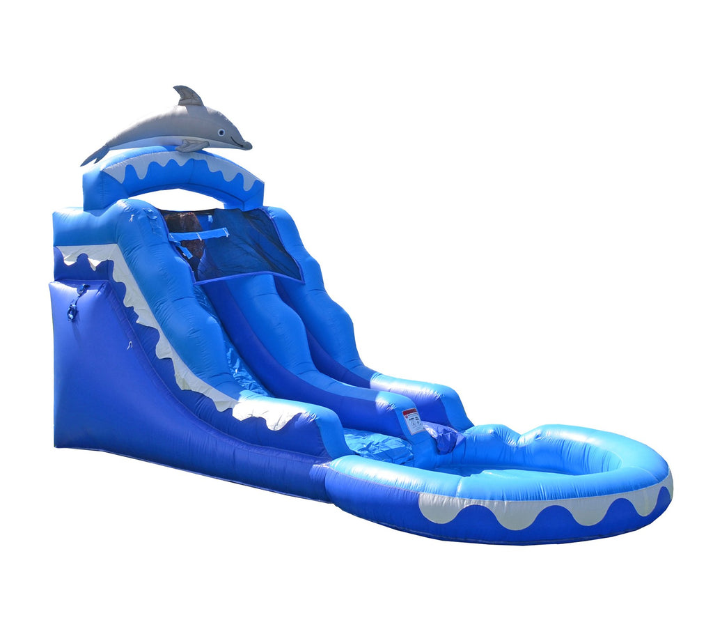 # 2 Wet Dolphin Water Slide (16X15X10)