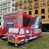 Fire Station Bouncy Castle (15x15x15)