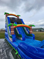 Enchanted Tropical Water Slide(20x20x15)